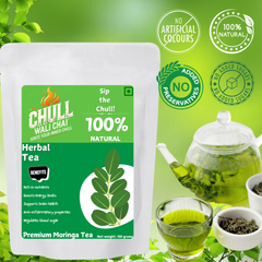 Premium Moringa Green Tea - 100g (30 Days Pack)
