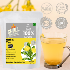 Premium Dandelion Tea - 20 Pyramid Tea Bags