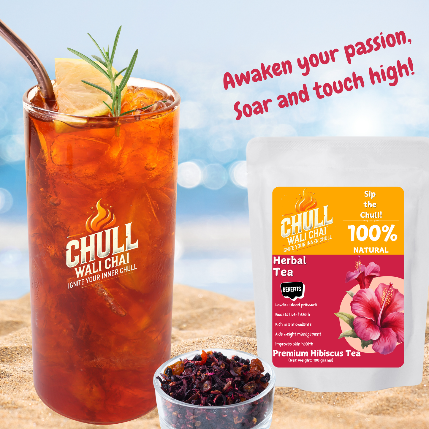 Premium Hibiscus Tea - 100g