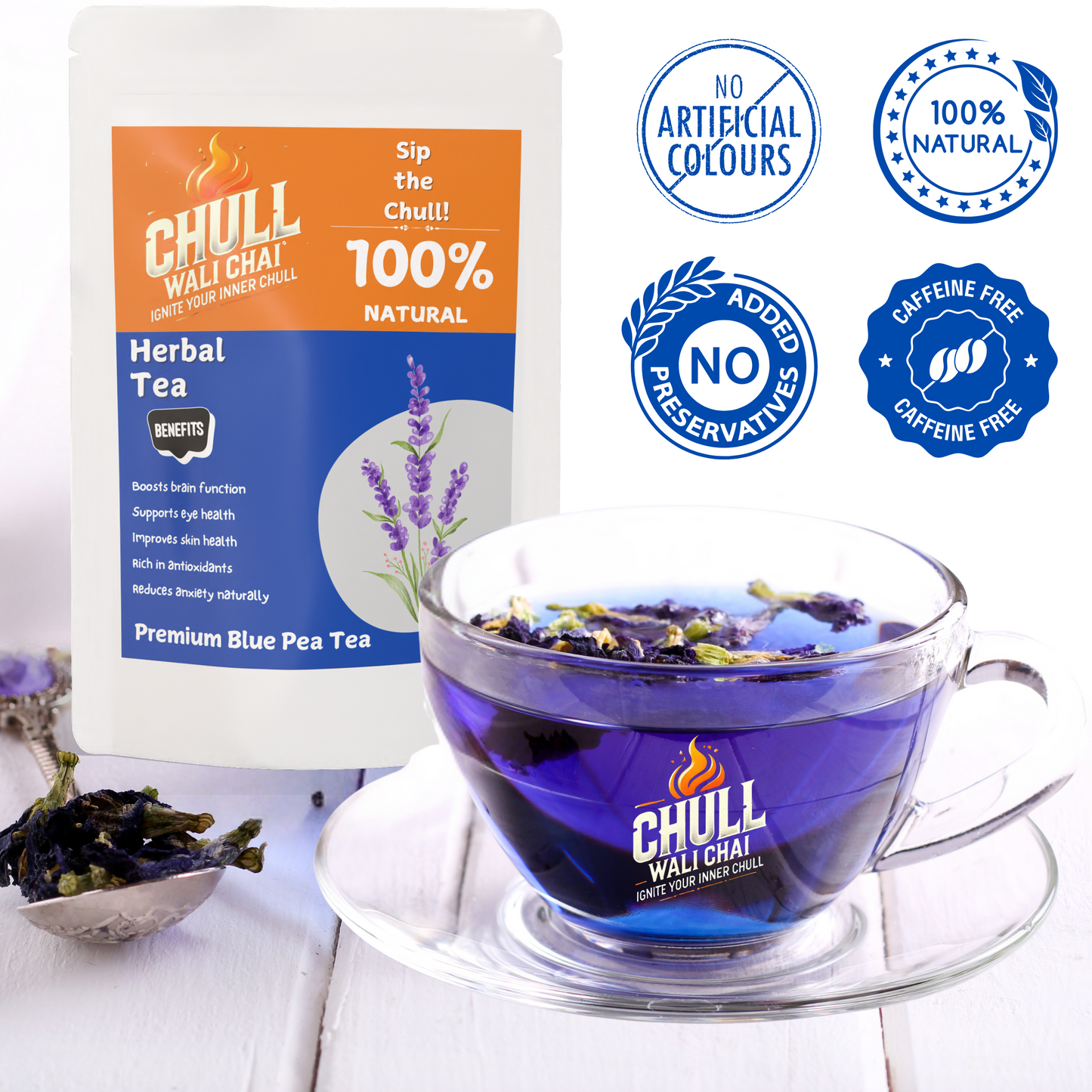 Premium Blue Pea Tea - 75g