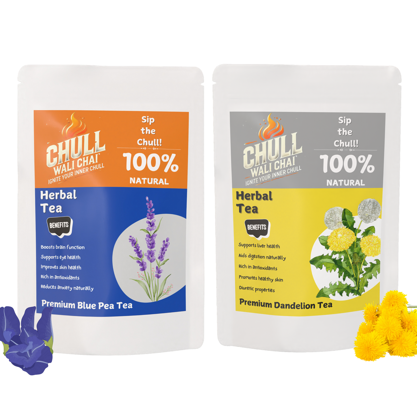 The Blue & Gold Detox Duo