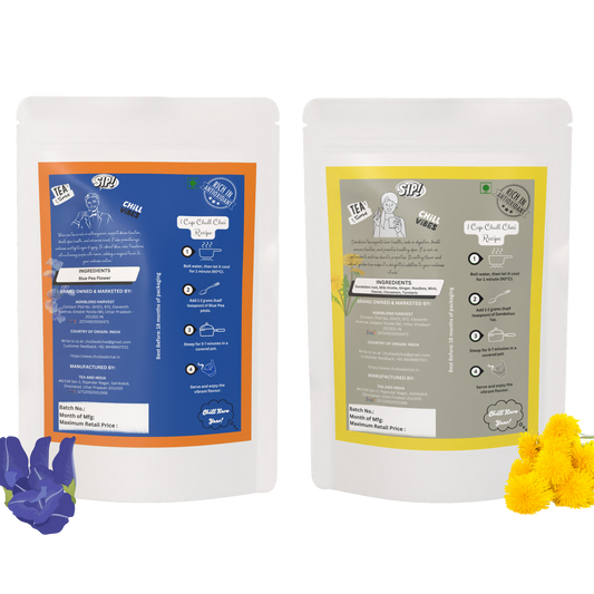 The Blue & Gold Detox Duo (30 Days Pack)