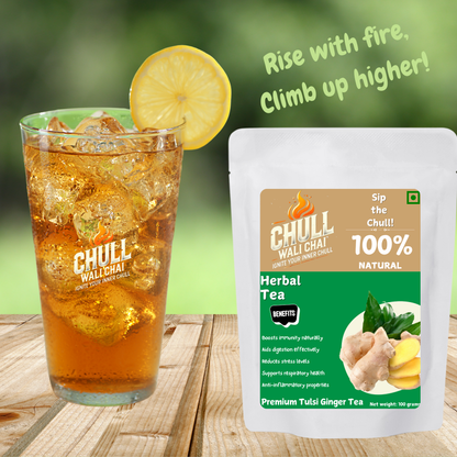 Premium Tulsi Ginger Tea - 100g