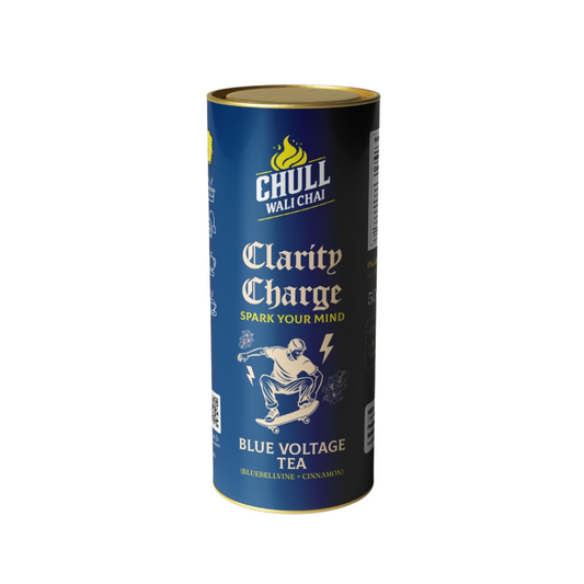 💙 Clarity Charge Blue Voltage Tea – Ignite Focus with Bluebellvine & Cinnamon